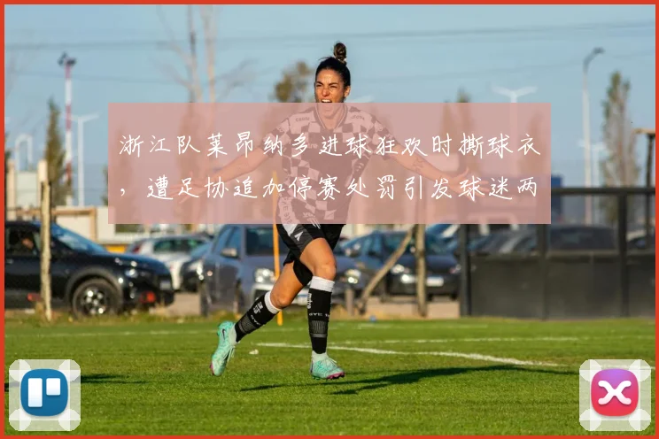 浙江队莱昂纳多进球狂欢时撕球衣，遭足协追加停赛处罚引发球迷两极讨论